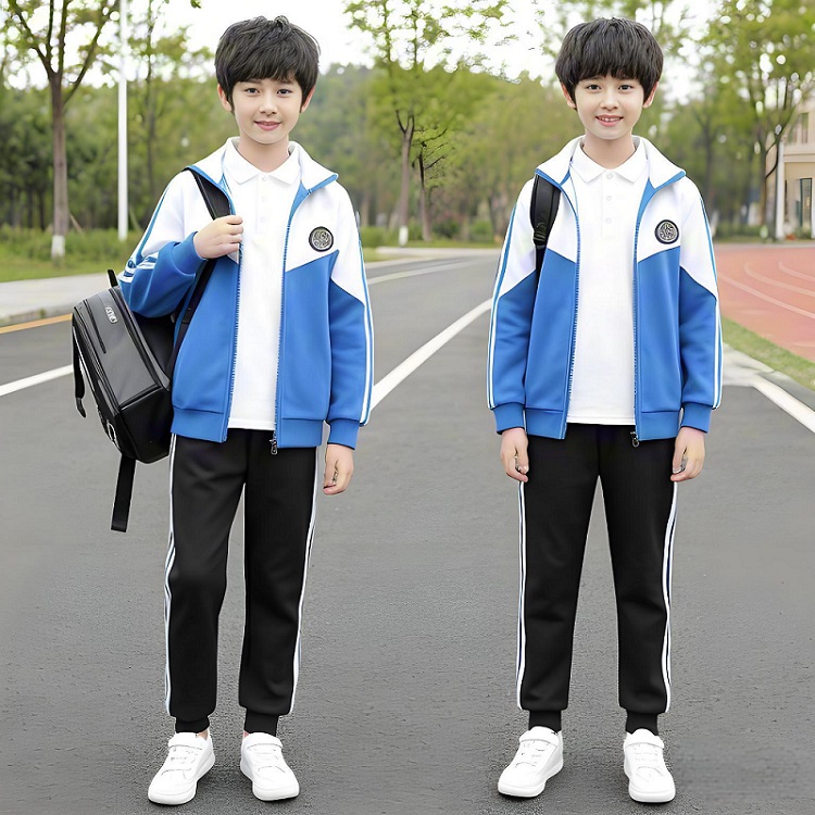 春秋季校服定制中小學運動風校服套裝