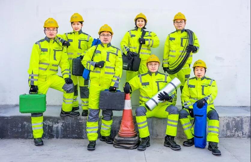 中國移動通信集團通信檢修部工作服定制款式圖片