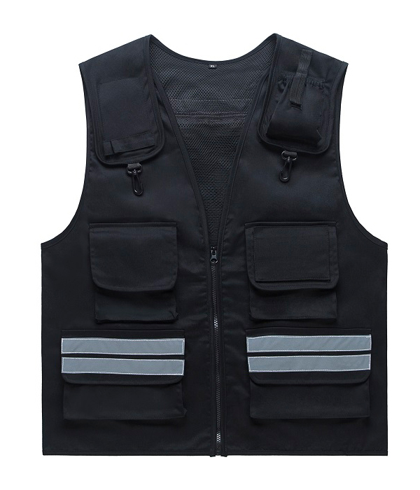 多口袋反光執法馬甲